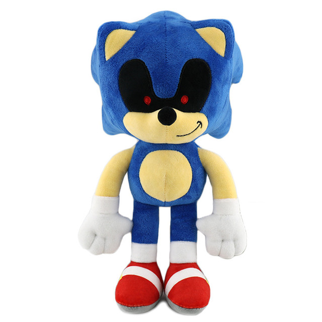 30cm New Arrival Exe The Hedgehog Plush Toy Pp Cotton Super Sonic Plush  Toys Cute Action Figure For Xmas Kid Gift - Movies & Tv - AliExpress